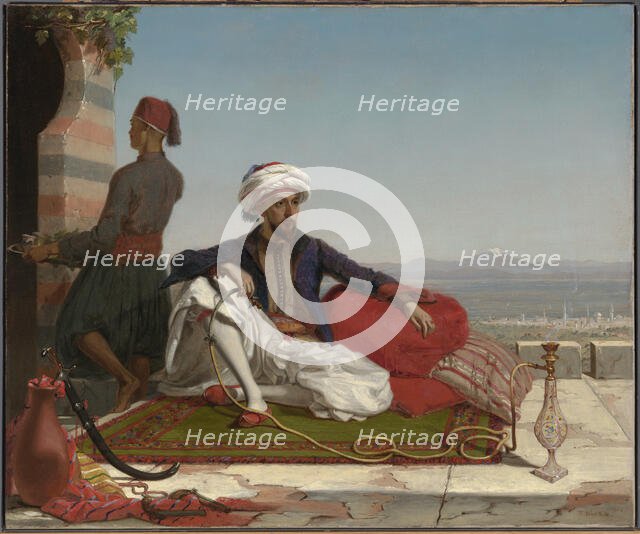 Bayard Taylor, 1855. Creator: Thomas Hicks.