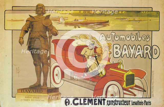 Advertisement for Clement-Bayard cars, c1905. Creator: Unknown.