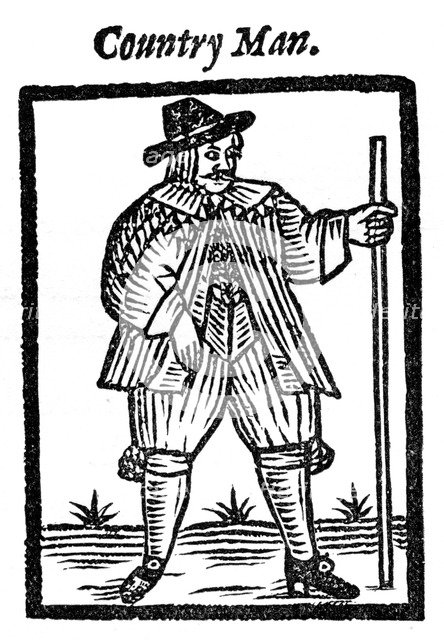 Countryman, 1641, (1910). Artist: Unknown