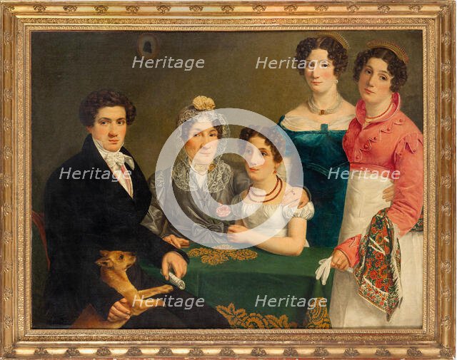 The Family of the composer Vincenzo Bellini, First quarter of 19th cen.. Creator: Anonymous.