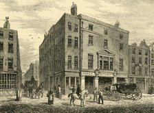 'An Old Coachmaker's Shop in Long Acre', (1881). Creator: Unknown.