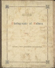 Photographic Views in Madura, Part I, 1858. Creator: Captain Linnaeus Tripe.