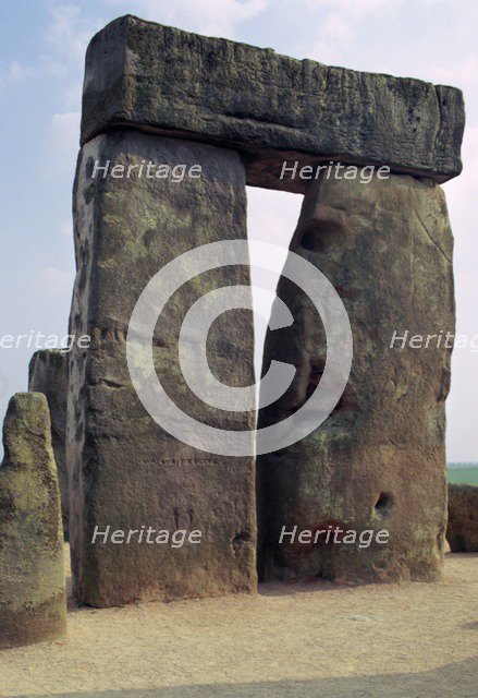 Detail of Stonehenge, c.3000-2000 BC Artist: Unknown