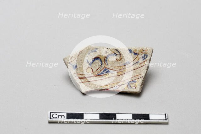 Moulded fragment, Saljuq period, early 13th century. Creator: Unknown.