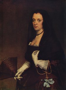 'Lady with a Fan', c1638-1639, (c1915). Artist: Diego Velasquez.