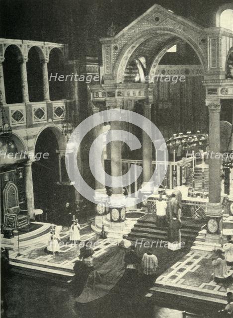 'In Westminster Cathedral', c1948. Creator: Unknown.