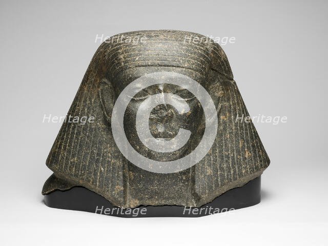 Head of an Official, Egypt, Middle Kingdom, Dynasty 13 (1773-1650 BCE). Creator: Unknown.