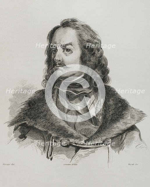 Peter the Great (1672-1725), Tsar and Emperor of All the Russias, 1839. Creator: Moret.