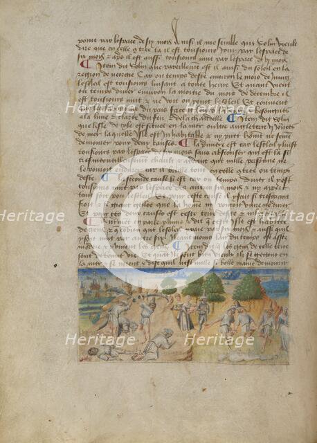 Thrace; Livre des merveilles du monde (Book of the Marvels of the World), about 1460-1465. Creator: Master of the Geneva Boccaccio.