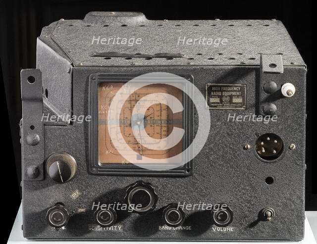 Receiver, Western Wireless, Type 7, Earhart, 1935 Pacific Flight, 1930-1934. Creator: Western Wireless.
