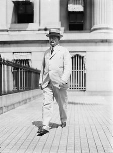 Charles S. Hamlin, Assistant Secretary of The Treasury, 1913. Creator: Harris & Ewing.