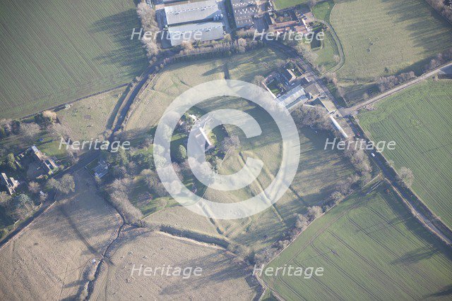 Medieval moated manorial site of Low Dinsdale, Darlington, Durham, 2015. Creator: Historic England Staff Photographer.