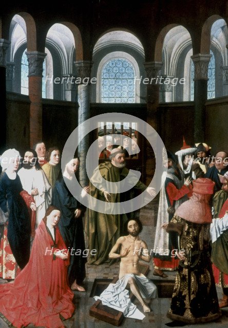 'The Raising of Lazarus', mid 15th century. Artist: Albert van Ouwater
