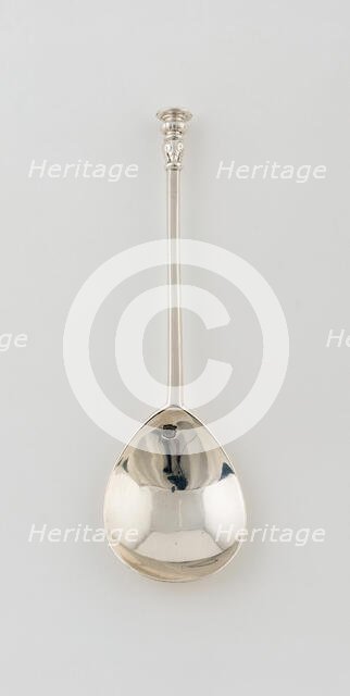 Spoon with Seal of James I, London, 1624. Creator: Unknown.