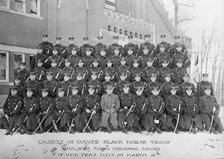 Culver Military Academy - Black Horse Troop, Personal Escort To Vice President Marshall at..., 1913. Creator: Harris & Ewing.