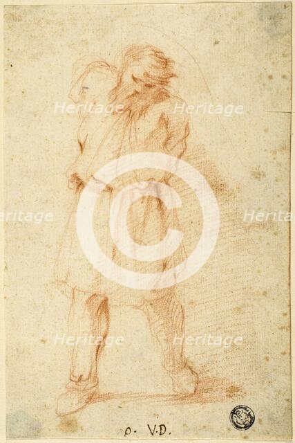 Figure with Arms Tied Behind His Back, n.d. Creator: Vincenzo Dandini.