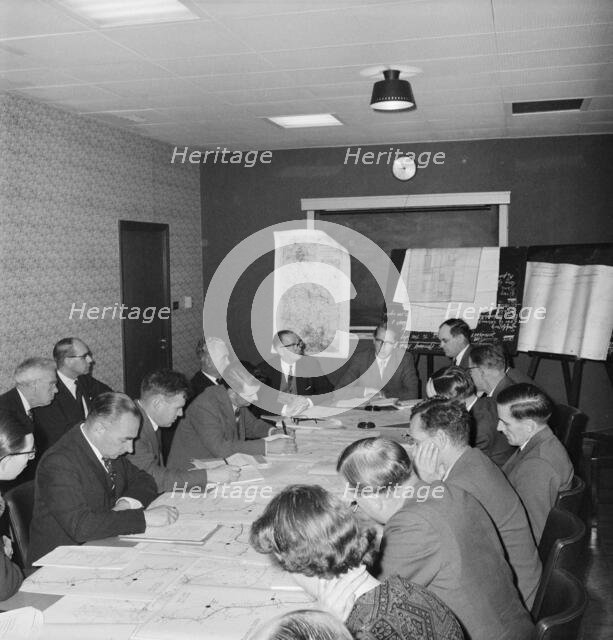 John Laing and Aon Limited, Page Street, Mill Hill, Barnet, Greater London Authority, 09/11/1960. Creator: John Laing plc.