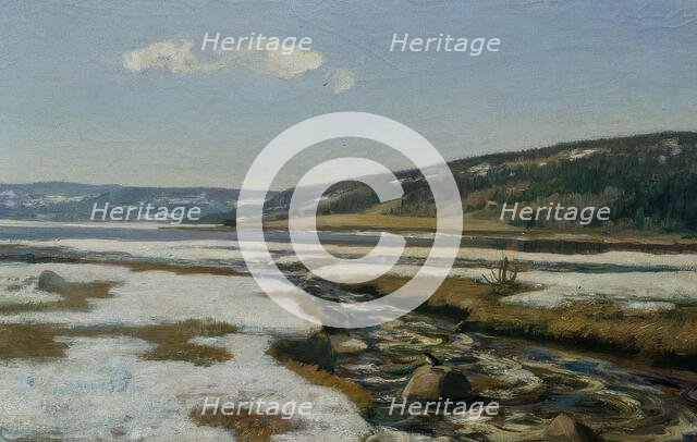 Painting, Undated. Creator: Fredrik Jonas Lucian Botfield Collett.