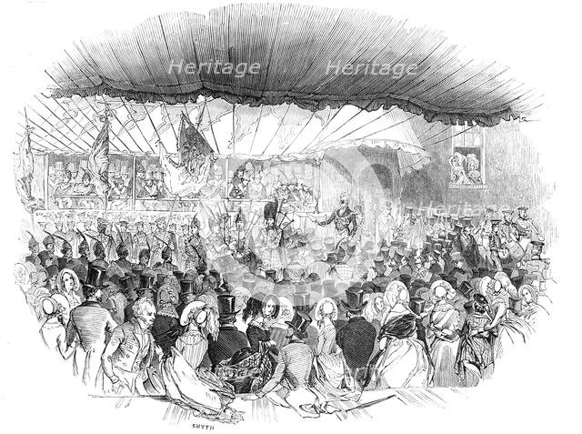 Laying the Foundation-Stone of the Girls' School, Caledonian Asylum, 1844. Creator: Unknown.