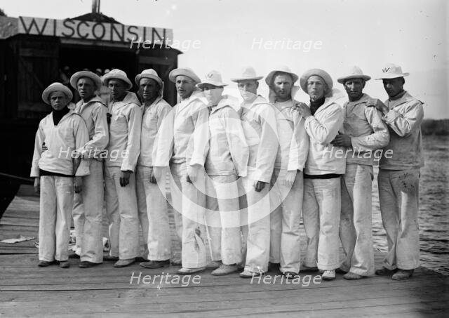 Wis. [i.e., Wisconsin] Varsity 8 (1913), 1913. Creator: Bain News Service.