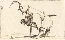 The Hooded Cripple, c. 1622. Creator: Jacques Callot.