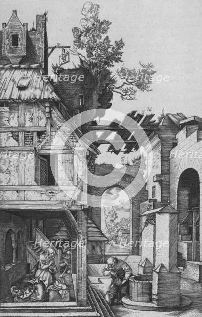 'The Nativity', 1504, (1906). Artist: Albrecht Durer.