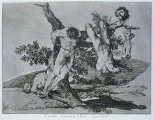 The Disasters of War, a series of etchings by Francisco de Goya (1746-1828), plate 39: 'Grande ha…