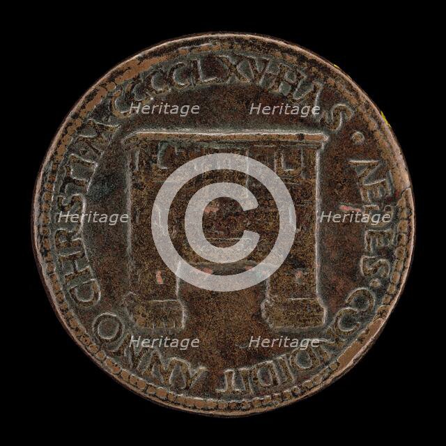 Palazzo Venezia [reverse], 1465. Creator: Unknown.