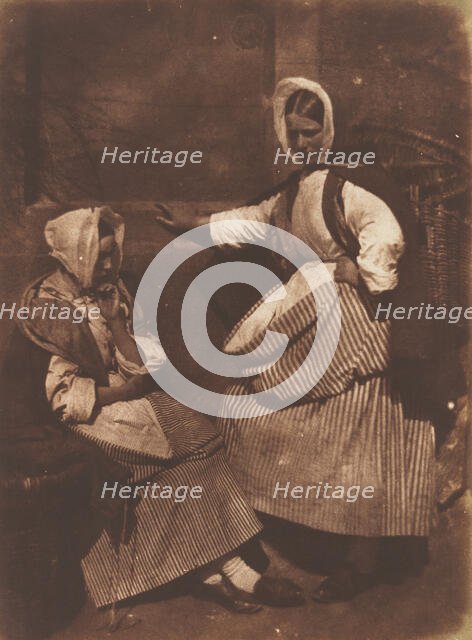Newhaven Fishwives, ca. 1845. Creators: David Octavius Hill, Robert Adamson, Hill & Adamson.