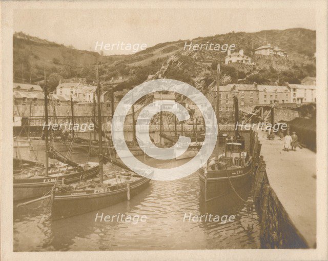 'Fishing Boats - Polperro', 1927.
