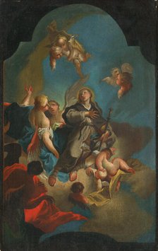 Apotheosis of St. James, 2nd half 18th century. Creator: Ignaz Mayer.