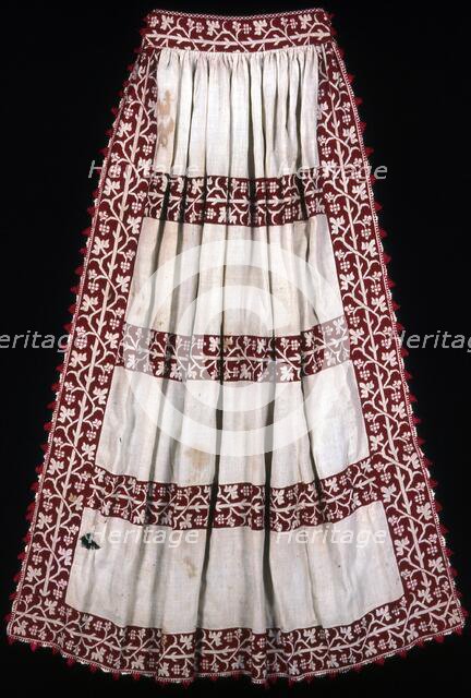 Apron, Italy, 17th century. Creator: Unknown.