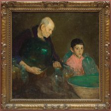 Refining Oil, c1910. Creator: Charles Webster Hawthorne.