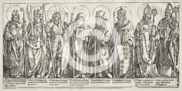 The Eight Saints of Austria, c. 1515. Creator: Albrecht Dürer (German, 1471-1528).