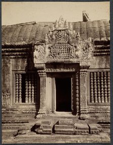 Doorway Through an Inner Enclosure, Angkor Wat, Cambodia, c. 1880. Creator: Unidentified Photographer.