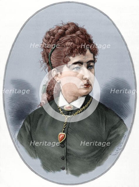 Pauline Lucca, 1878.  Creator: Unknown.