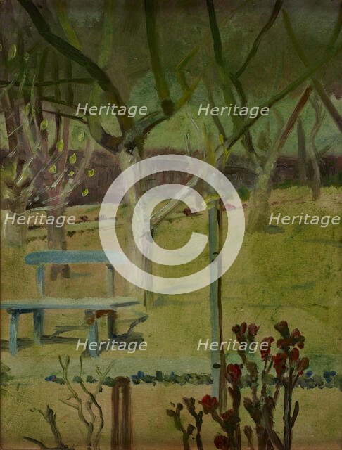 View of the Garden, between 1900-1904. Creator: Jacek Malczewski.