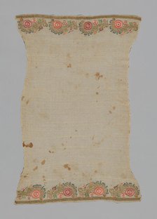 Towel or Napkin, Turkey, 19th century. Creator: Unknown.