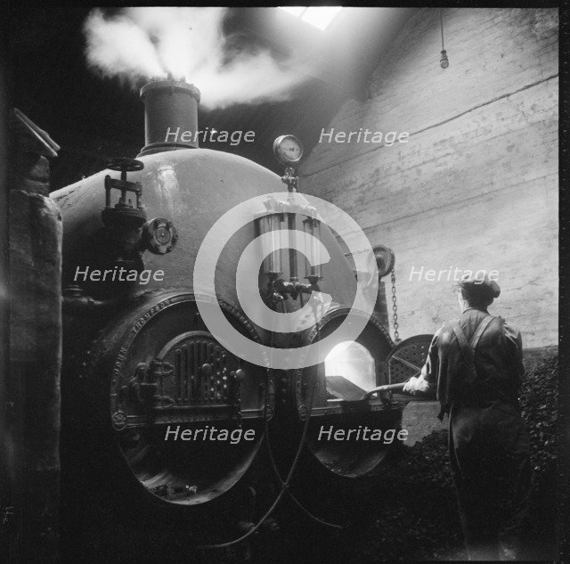 Etruscan Bone and Flint Mill, Etruria, Stoke-on-Trent, Staffordshire, 1965-19 Creator: Eileen Deste.