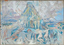 The Human Mountain. Towards the Light, 1927-1928. Creator: Munch, Edvard (1863-1944).