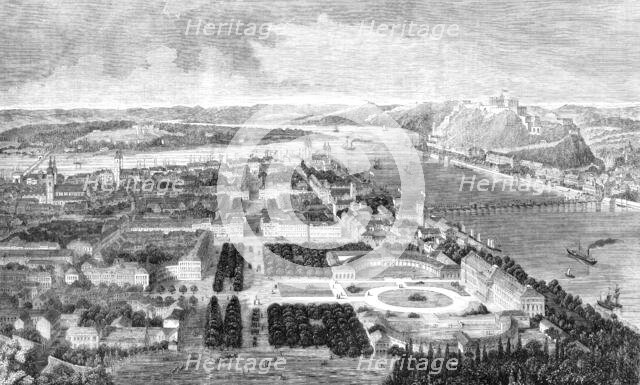 The city of Coblentz, 1860. Creator: Unknown.