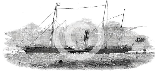 The New Steam-Packet, "Her Majesty", 1850. Creator: Unknown.