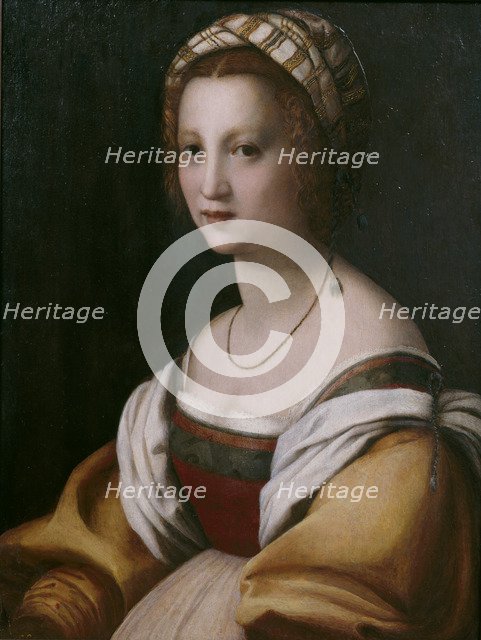 Portrait of a woman. Artist: Andrea del Sarto (1486-1531)