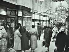 Burlington Arcade in Burlington Gardens, Westminster, London, 1960. Creator: Unknown.