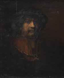 Portrait of Rembrandt, 1655. Creator: Rembrandt Harmensz van Rijn.
