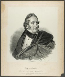Thomas Benton, Senator from Missouri, c. 1840. Creator: Charles Fenderich.