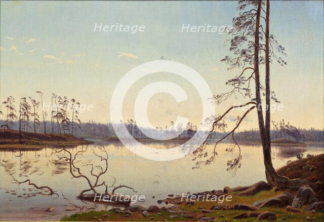 Summer morning, 1873. Creator: Harald Foss.