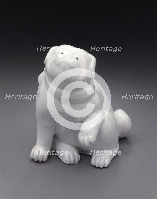 Puppy with Cloth Collar, Late 19th century. Creator: Unknown.