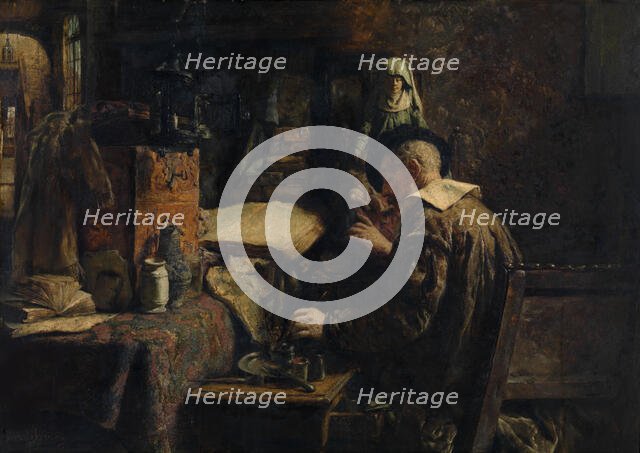 The Retoucher. Creator: Leon Brunin.