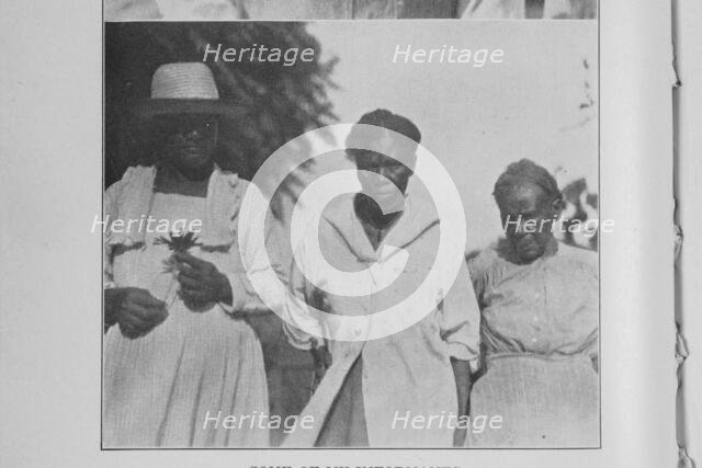 Some of my informants; [Note the "mojo" around the neck of the center figure], 1926. Creator: Unknown.